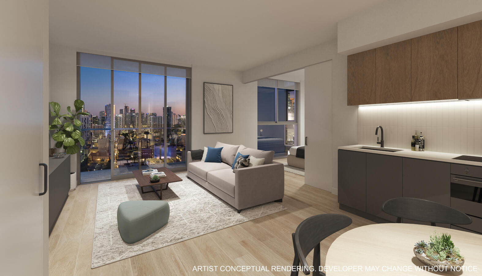 Innovadores electrodomésticos con horno rápido, frigorífico/congelador panelado integrado y lavavajillas